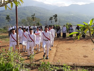 Upacara Peringatan HUT RI Ke-75 tahun 2020