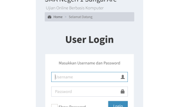 Jadwal PAS (Online) Tahun 2020